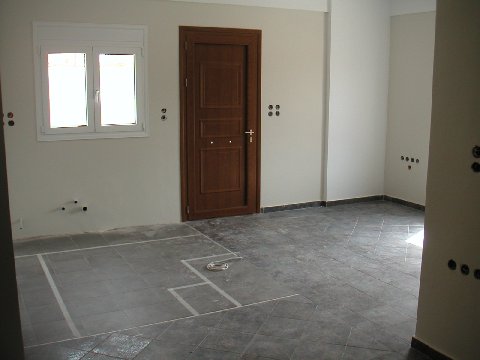 Dining area and kitchen